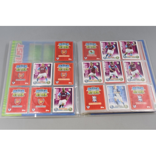 408 - Match Attack Collector Binder and Cards, Incomplete