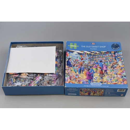 438 - Mixed Selection of Jigsaw Puzzles Including the Twilight New Moon, The Secret Garden, The Old Sweet ... 