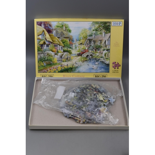 438 - Mixed Selection of Jigsaw Puzzles Including the Twilight New Moon, The Secret Garden, The Old Sweet ... 