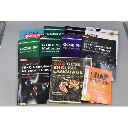 293 - A Selection of GCSE Revision Books (English Language, Physics, Combined Science, Maths, Biology and ... 