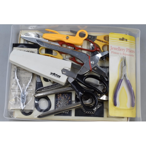 296 - Selection of Jewellery Pliers, Wiltshire Scissors, Nail Nippers and lots More