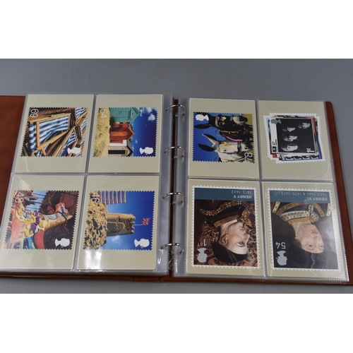 342 - Royal Mail Postcards Contained within Album including The Beatles, Scout Century, Military and More