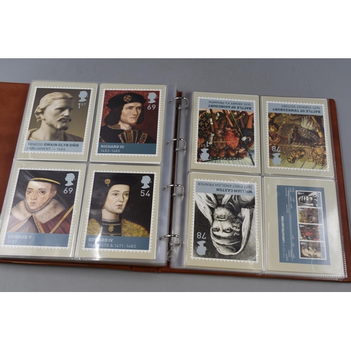 342 - Royal Mail Postcards Contained within Album including The Beatles, Scout Century, Military and More