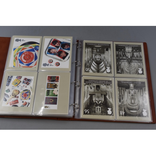 342 - Royal Mail Postcards Contained within Album including The Beatles, Scout Century, Military and More