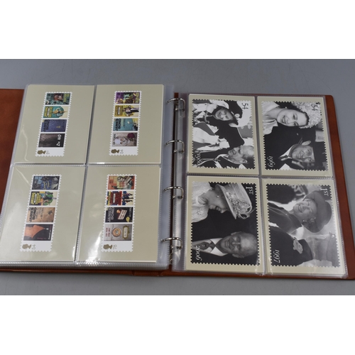 342 - Royal Mail Postcards Contained within Album including The Beatles, Scout Century, Military and More