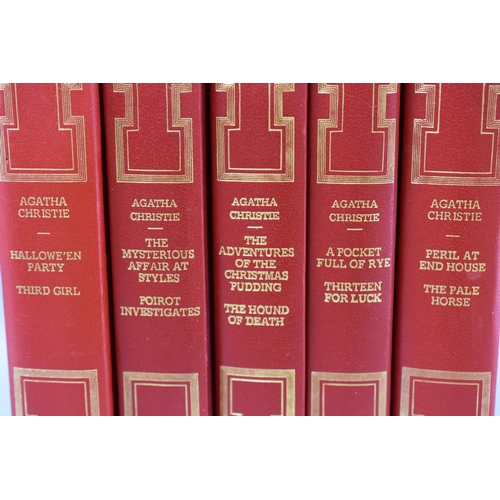 346 - A Hardback Agatha Christie Book Collection. Includes Murder on The Orient Express, Death On The Nile... 