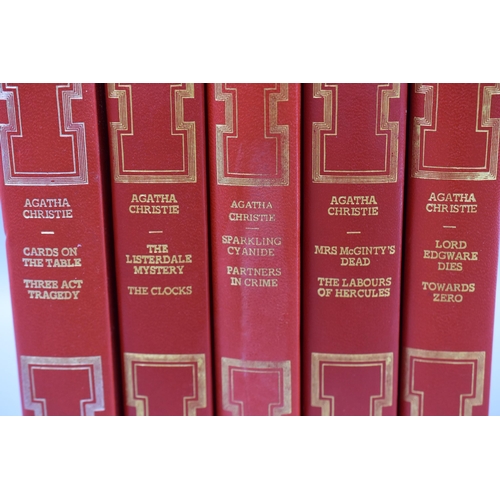 346 - A Hardback Agatha Christie Book Collection. Includes Murder on The Orient Express, Death On The Nile... 