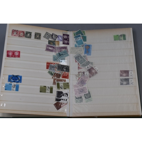 347 - Two Stock Albums containing a selection of GB, Commonwealth and Worldwide Stamps dating from George ... 