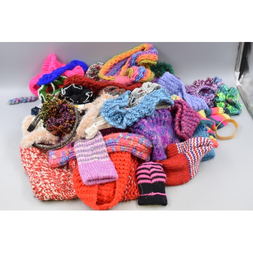 575 - Mixed Lot of Hand Knitted Head Bands and others