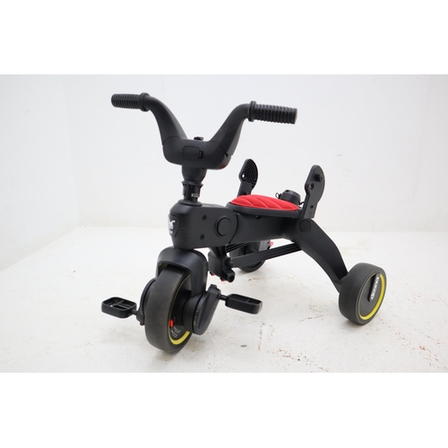 370 - Childs High End Doona Liki Pedal Trike Folds up for easy Transport