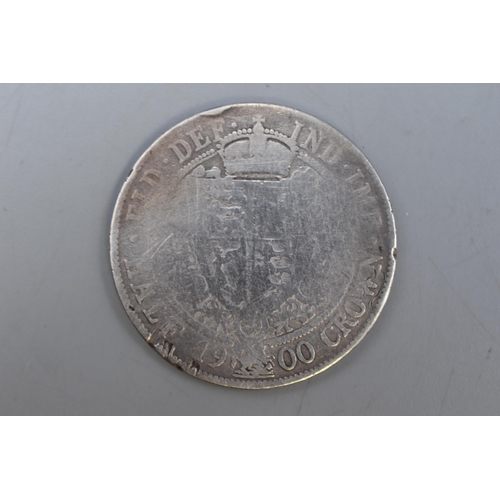 128 - A Victorian 1900 Silver Half Crown Coin.