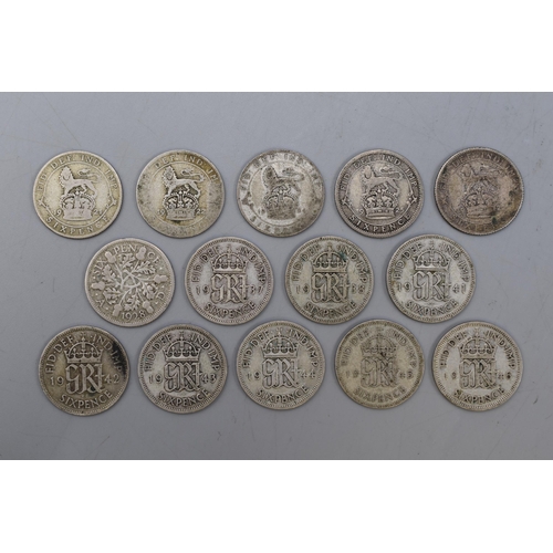 134 - Selection of Mixed GB Silver Coinage (14.4 grams)