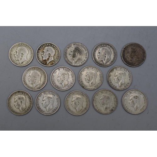 134 - Selection of Mixed GB Silver Coinage (14.4 grams)