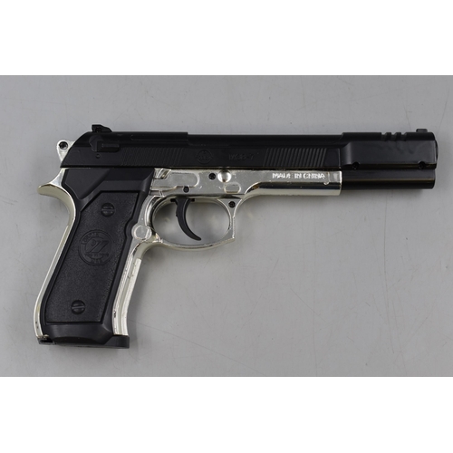 161 - A Lorcin M38-7 BB Gun, No Pellets But Spring Loaded.