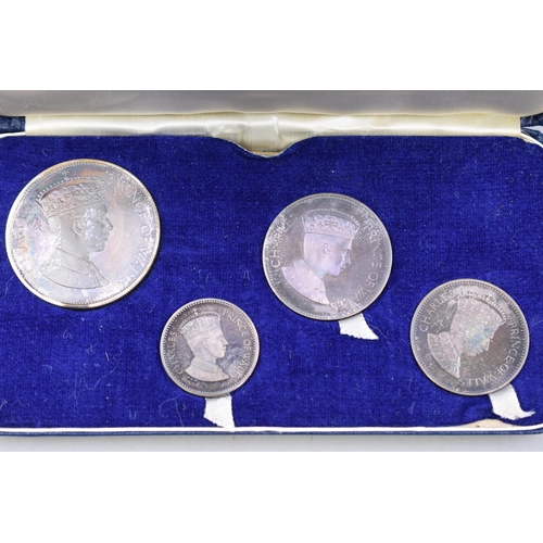 18 - Set John Pinches Investiture Prince Charles - 1969 - Cased Set Silver (.958) Britannia Silver Coins ... 