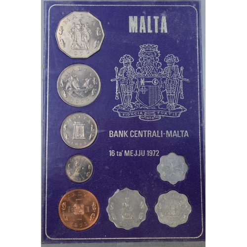 20 - Bank of Central Malta 1972 Coin Set