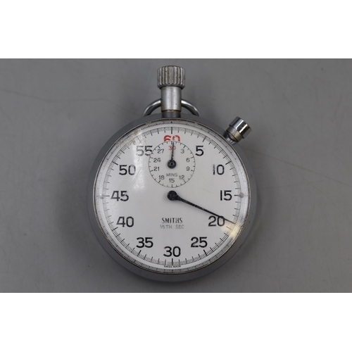 44 - Smiths 1/5th Sec Stop Watch (Working)