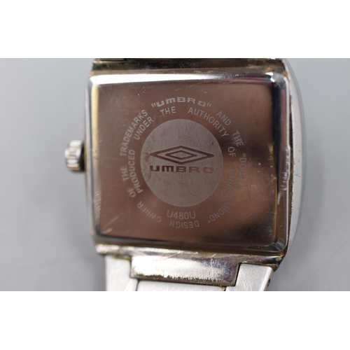 46 - Vintage Umbro Sports Watch Quartz Movement