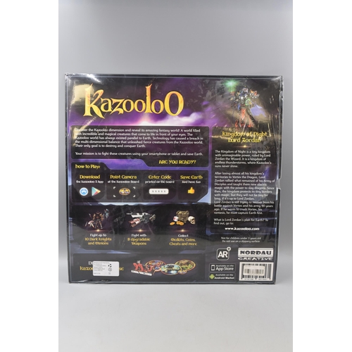 300 - Brand New Sealed and Unused Kazooloo mobile Phone App Interactive Board Game, Save the world from al... 