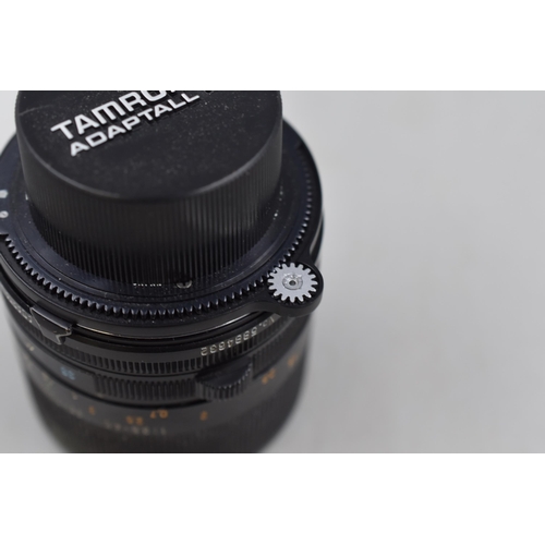 309 - Tamaron CF Marco 35-75mm Camera Lens with Protective Covers