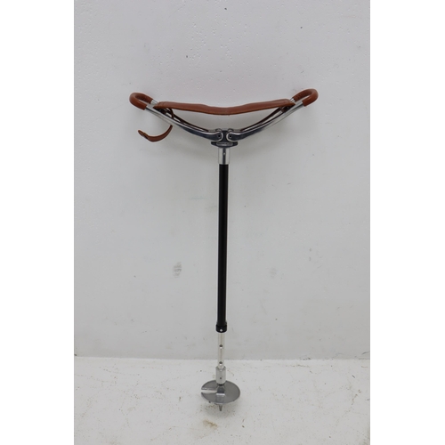 335 - A Gamebird Height Adjustable Shooting Stick.