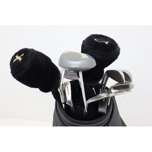 340 - Gallway Golf Bag with Memphis Golf Clubs