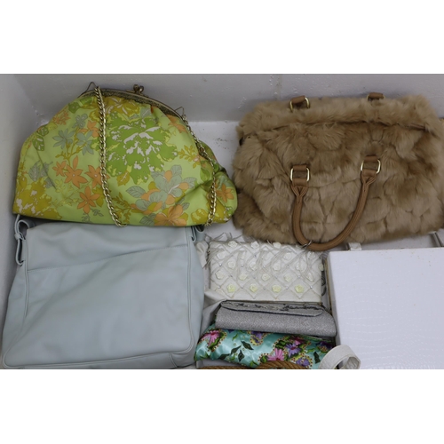 341 - 5 Trays of Mixed Lot Various Handbags