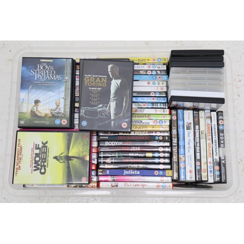 347 - Approx 70 DVD's including Wolf Creek, Case 39 and More