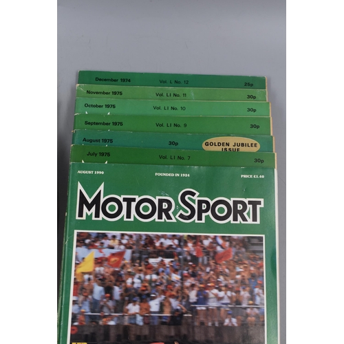 368 - A Selection of Nineteen Vintage Motorsport Magazines. Includes Eighteen 1970's and One 1990.