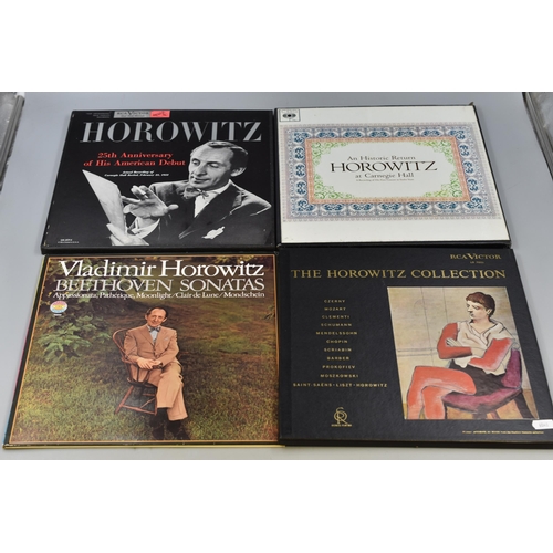 373 - Large Collection of Russian-born American classical pianist Vladimir Horowitz Pre-Owned Vinyl LP's P... 