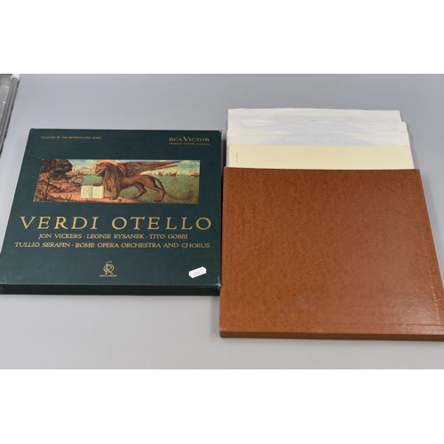 374 - Collection of Pre-Owned Classicval Vinyl to Include Verdi Otello Box Set Rome Opera Orchestra and Ch... 