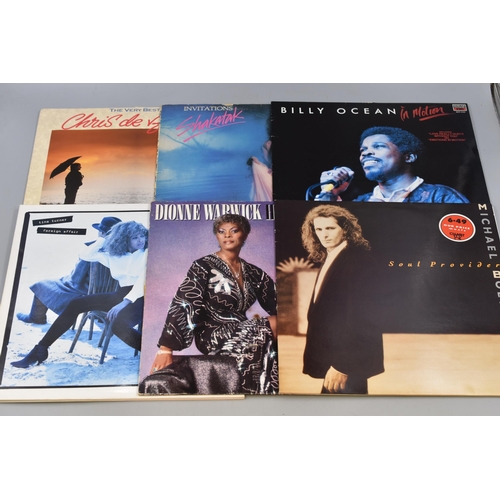 376 - Collection of Various 1980's Pre-Owned Vinyl LP's to Include, Madonna, Elton John, The Police, Japan... 