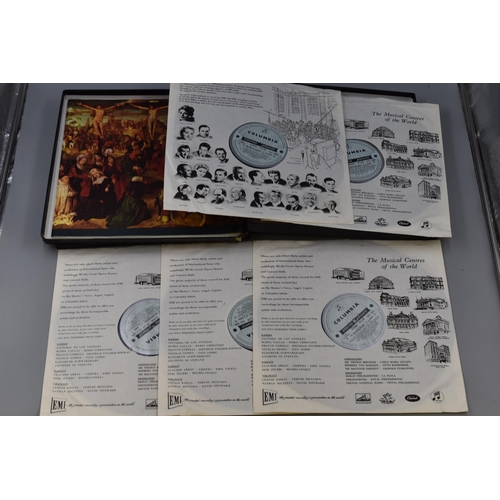 377 - Bach: St Matthew Passion, Otto Klemperer Box Set Pre-Owned Vinyl LP's with Booklet and Verdi Requiem... 