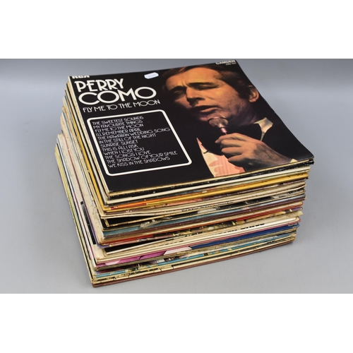 379 - Mixed Lot of Lp's to include Perry Como, Torville and Dean, Russ Conway, Liberace, and many more Gre... 