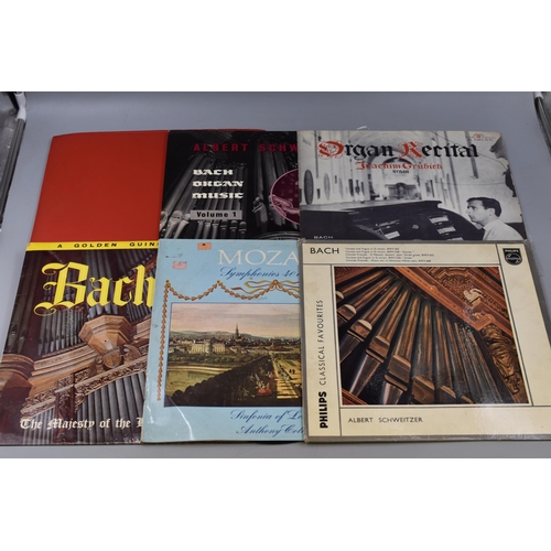 386 - Large Collection of Various Pre-Owned Classical Vinyl LP's to Include Bach, Handel, Verdi, Beethoven... 