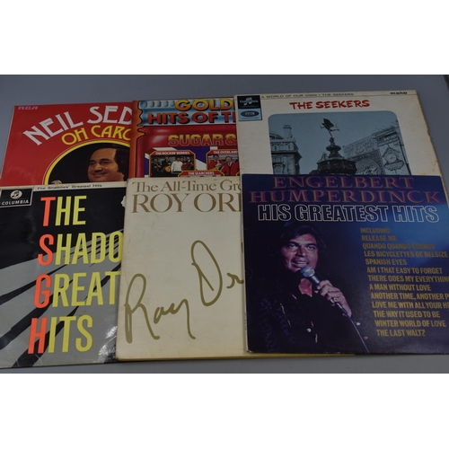 388 - Collection of Pre-Owned 1960's Vinyl LP's To Include Neil Diamond, Johnny Cash, Tom Jones, Glen Camp... 