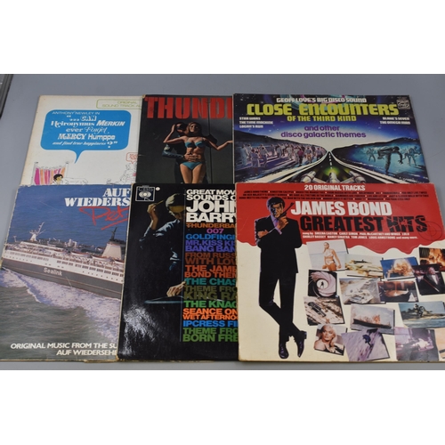 392 - Collection of Various Pre-Owned Vinyl LP's Depicting Movie/TV Theme to Include Grease, The Godfather... 