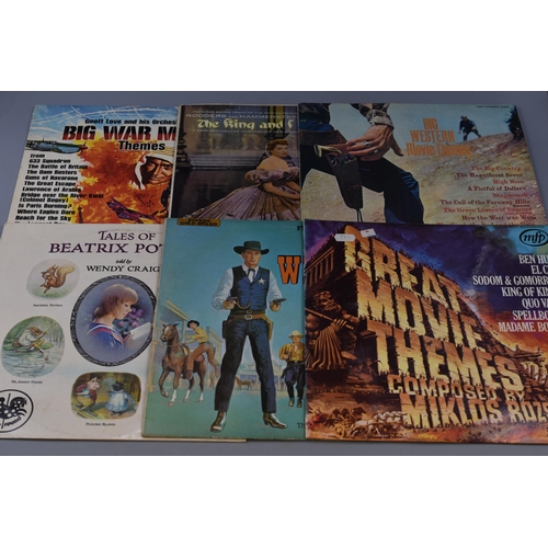 392 - Collection of Various Pre-Owned Vinyl LP's Depicting Movie/TV Theme to Include Grease, The Godfather... 