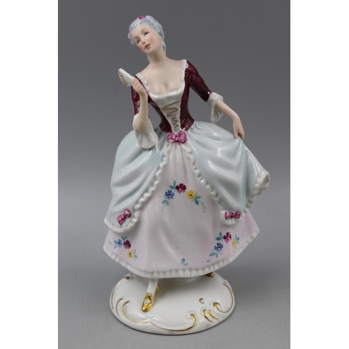 214 - Three Royal Dux Figurines includes Cinderella (Tallest 8.5