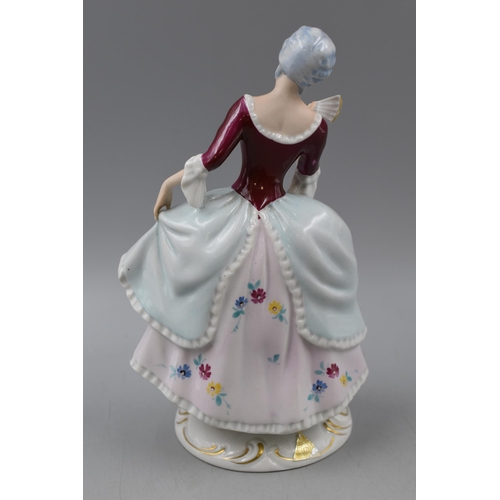 214 - Three Royal Dux Figurines includes Cinderella (Tallest 8.5