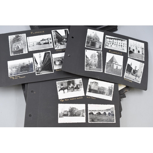 410 - A Large Selection of Vintage Photographs, Includes Folder of Spanish Photographs, Italian and More.