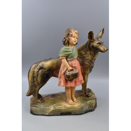 234 - Large Chalkware Figure entitled Good Companion, Ceramic Footballer, and poema porcelain Ceramic Drun... 