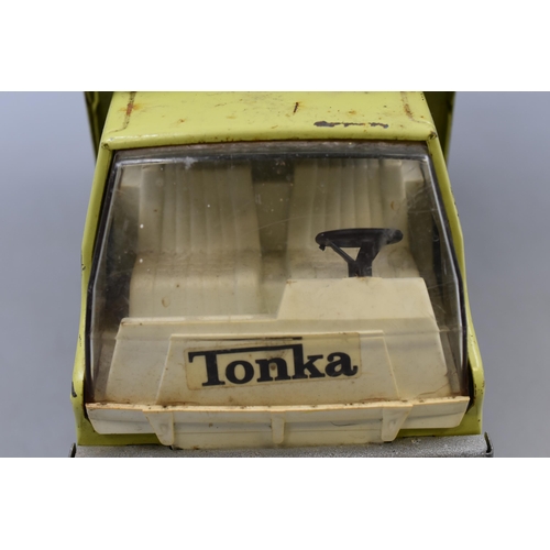 431 - Vintage Tin Six Wheeled Tonka Tipper Truck