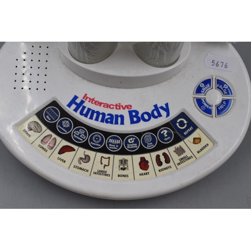 438 - Vintage Interactive Human Body Game