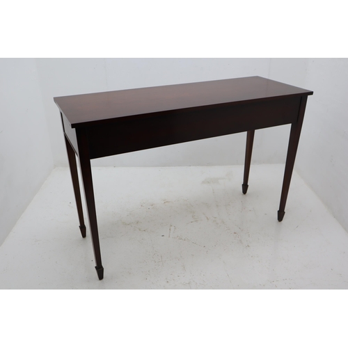 524 - Bevan Traditional Mahogany Console Table with 3 Drawers (4ft)