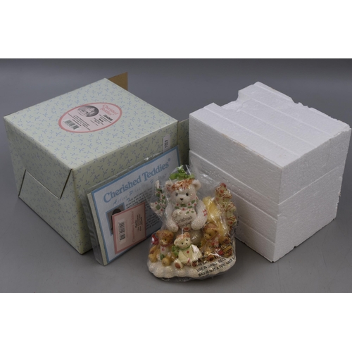 453 - Selection of 8 Boxed Cherished teddies including a Bears Life, Maria, Tori, Kayla, August, Sedley, B... 