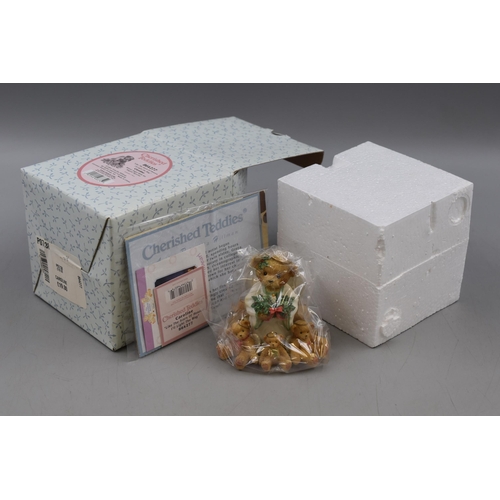 453 - Selection of 8 Boxed Cherished teddies including a Bears Life, Maria, Tori, Kayla, August, Sedley, B... 