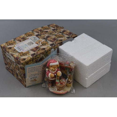 453 - Selection of 8 Boxed Cherished teddies including a Bears Life, Maria, Tori, Kayla, August, Sedley, B... 