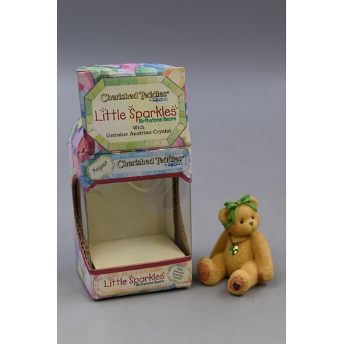 453 - Selection of 8 Boxed Cherished teddies including a Bears Life, Maria, Tori, Kayla, August, Sedley, B... 