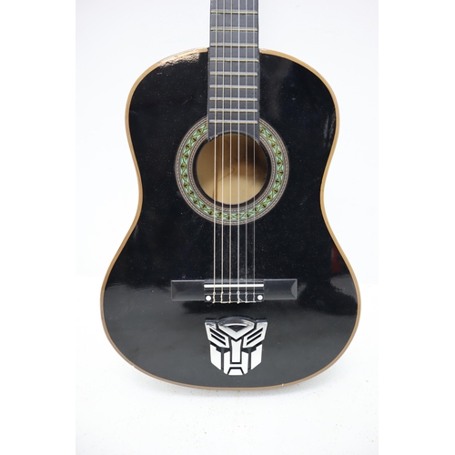 473 - RoyalSound Black Acoustic Guitar (As Found)